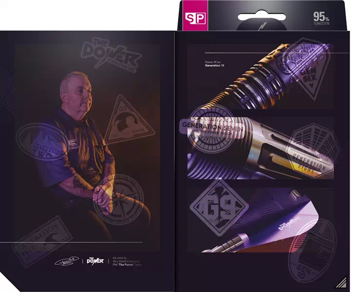Target Darts Power 9Five G10 95% Tungsten SP Steel Tip Darts 24 grams Target Darts Power 9Five G10 95% Tungsten SP Steel Tip Darts 24 grams